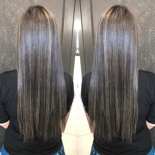 ロング カラー 得能 雅人のヘアスタイル