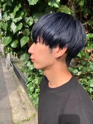ミディアム カラー KAH所属・Koichi Satoのヘアスタイル