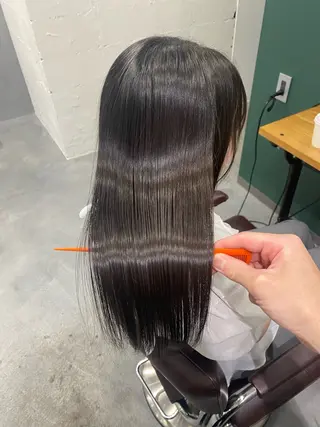 セミロング カラー ekolu北梅田店所属・梅田中崎町髪質改善 /オキヒロト/エコルのヘアスタイル