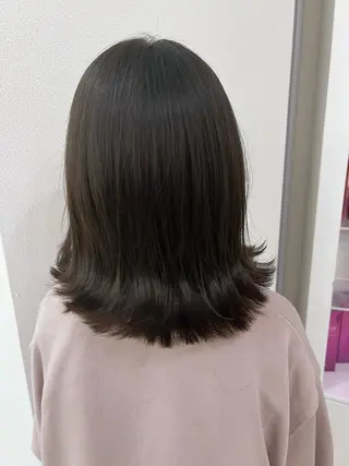 ミディアム キッズ リルウヘアー 天王寺のヘアスタイル