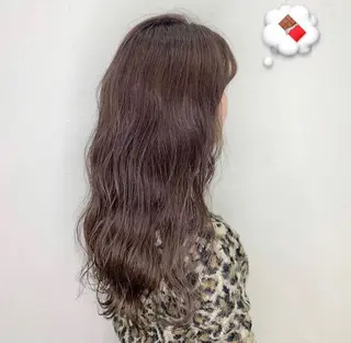 ロング 顔まわりレイヤー/ bob及川亜沙美のヘアスタイル