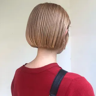 ショート カラー BRUNTJET所属・MAEDA MADOKAのヘアスタイル