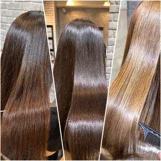 ミディアム La fith hair rond 立川店所属・kyosuke 透明感カラーのヘアスタイル