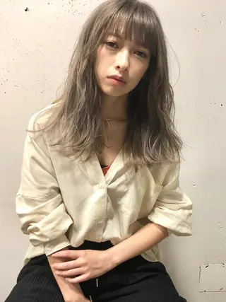 ミディアム カラー 永野 正芳のヘアスタイル