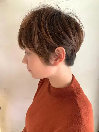ショート LEBEN所属・leben serikaのヘアスタイル