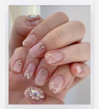 ネイル ラベンダー💖日暮里 ルル💖ネイルのネイルデザイン