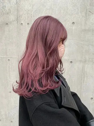 カラー 縮毛矯正/スパイラル パーマ/表参道のヘアスタイル