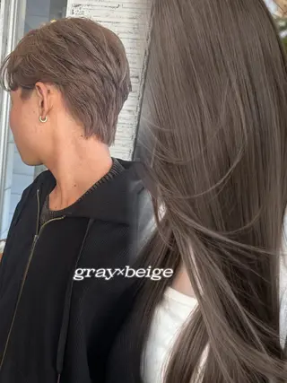 メンズ 伊藤 優衣/アイブロ ウ／透明感カラーのヘアスタイル