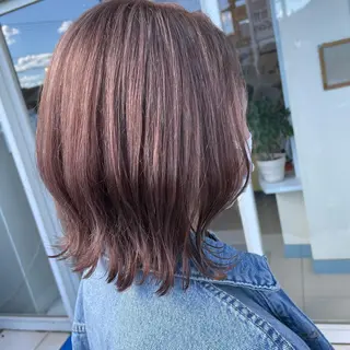 ミディアム カラー 朝生 海都のヘアスタイル