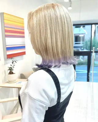 ミディアム etore 矢場町 南沙希のヘアスタイル