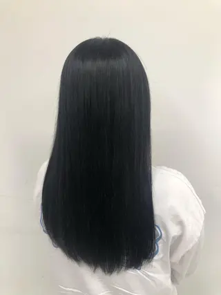 ロング あずま みゆのヘアスタイル