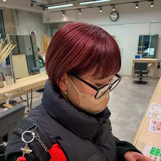 ショート 本厚木で叶う艶カラー /AYAMI🎀のヘアスタイル