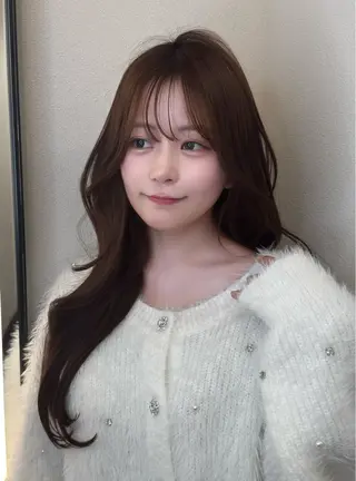 ロング mina/浦和 ショート/韓国ヘアのヘアスタイル