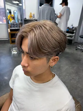 カラー メンズ 梅田/全パーマ特化/ ケアパーマ特化/秋本のヘアスタイル