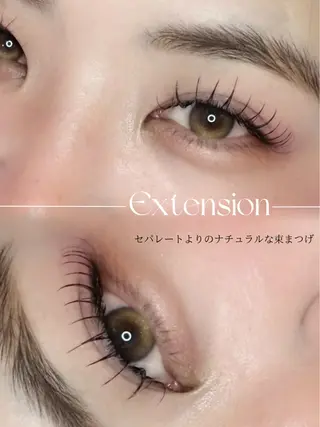 マツエク・マツパ LUNA enam.【梅田】のマツエク・マツパデザイン