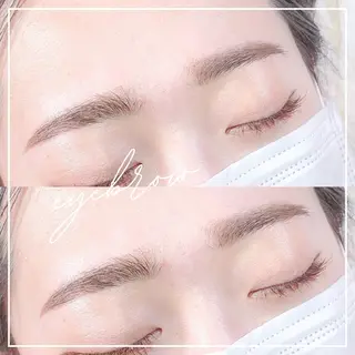 アイブロウ 韓国マツパ*マスカラ パーマ導入店Reoのマツエク・マツパデザイン