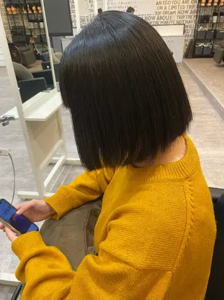 ショート あいさ🤍ムラ無しカ ラー🤍のヘアスタイル