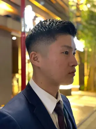 ショート メンズ ヒロ銀座　銀座本店所属・荒岡 洋宣のヘアスタイル