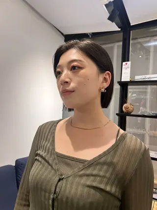 ミディアム 渋谷🎀透明感カラー レイヤー/mikuのヘアスタイル