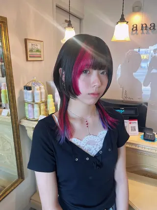 カラー Tiana Hair&Nail所属・小林 真誉のヘアスタイル