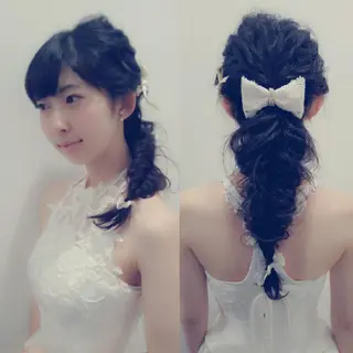 ヘアアレンジ 栞美容室所属・三浦 健太郎のヘアスタイル