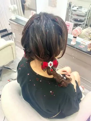 ヘアアレンジ lien eriiのヘアスタイル