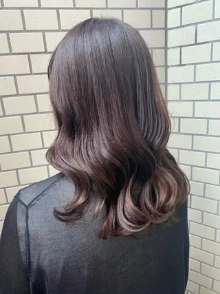 セミロング カラー ヘアアレンジ Stir maison[ステアメゾン]所属・layer cut /MIKUのヘアスタイル