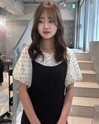 カラー 透明感カラー/set /hana🍀🪽‪のヘアスタイル