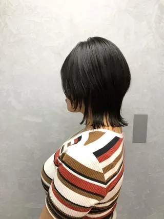 ショート 所渉/韓国レイヤー /ウルフカットのヘアスタイル