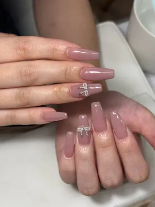 ネイル Momo チップ長さ出し専門店のネイルデザイン