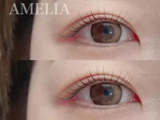 マツエク・マツパ AMELIA Rikakoのマツエク・マツパデザイン