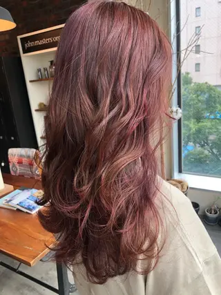 セミロング カラー tablier所属・北名古屋 /美容院カフェのヘアスタイル