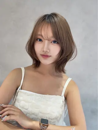 カラー 艶髪カラー特化🧁 RIOのヘアスタイル