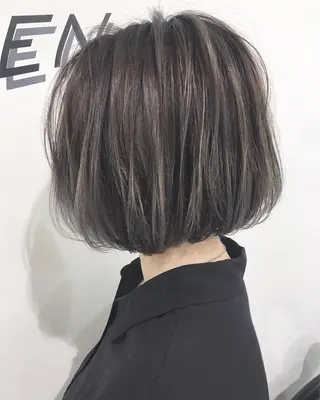 ミディアム コテ巻き風パーマ/ 髪質改善/河島恭平のヘアスタイル