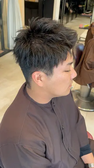 ショート メンズ EARTH大宮宮原店所属・ri kuのヘアスタイル