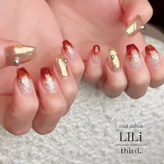 ネイル nail salon LILi third.所属・Saya ᵕ̈*のネイルデザイン