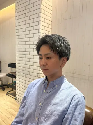 メンズ メンズカット/センタ ーパート /マミヤのヘアスタイル