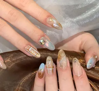 マツエク・マツパ By moonネイル 🌷ワンホン/韓国風のネイルデザイン