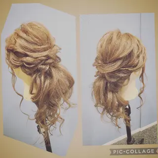 ロング 久保田 愛未のヘアスタイル