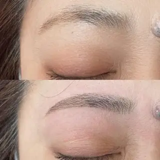 アイブロウ plume eyelashのネイルデザイン