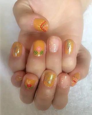 ネイル 山藤 萌永のネイルデザイン