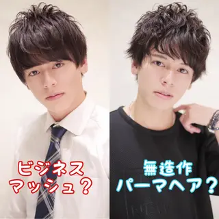 メンズ Soleria /ソレリア所属・Soleria 田中慎一のヘアスタイル