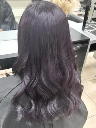 セミロング カラー Ash 稲田堤店所属・ふうか🎀/ モデル募集中のヘアスタイル