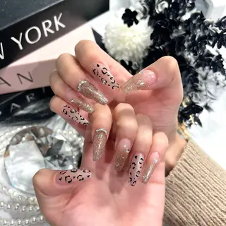 ネイル SENA/ロング/ ギャル/ワンホンのネイルデザイン