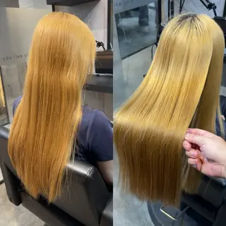 ロング ♦️髪質改善美髪矯正 💍谷口克也♦️のヘアスタイル