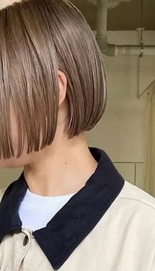 ショート MIGxLIG所属・けー ボブのヘアスタイル