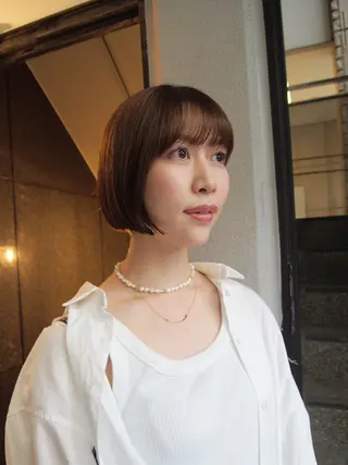 ミディアム 似合わせパーマ 🌼カンナのヘアスタイル