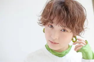 ショート 似合わせカット 田島智美のヘアスタイル