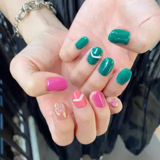 ネイル To Me Nail所属・🩵 mei🩵のネイルデザイン