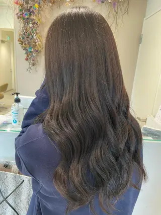 ロング カラー ボブ/インナーカラー /眉毛/Miyuのヘアスタイル